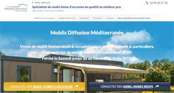 Desktop Screenshot of mobils-diffusion.com