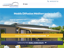 Tablet Screenshot of mobils-diffusion.com